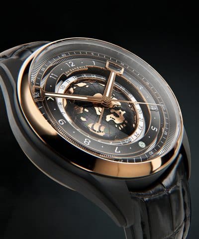 DeSanders Voyage GMT Black Pearl