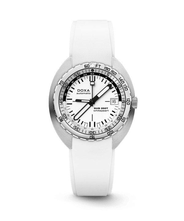 Doxa Sub 250T GMT Whitepearl 40mm - 855.10.011.23