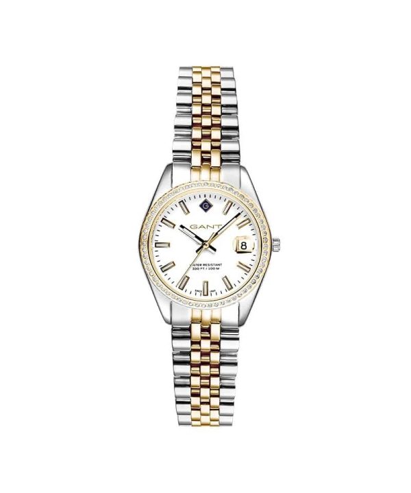 Gant Sussex Mini Bijou Tofarget / Sølv med stener 28mm - G181102