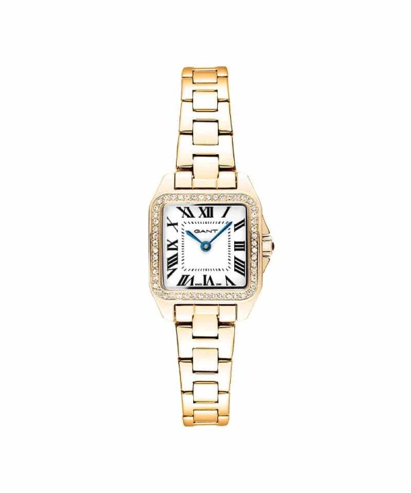 Gant Seneca Bijou Gullfarget / Hvit 22,5mm - G193103