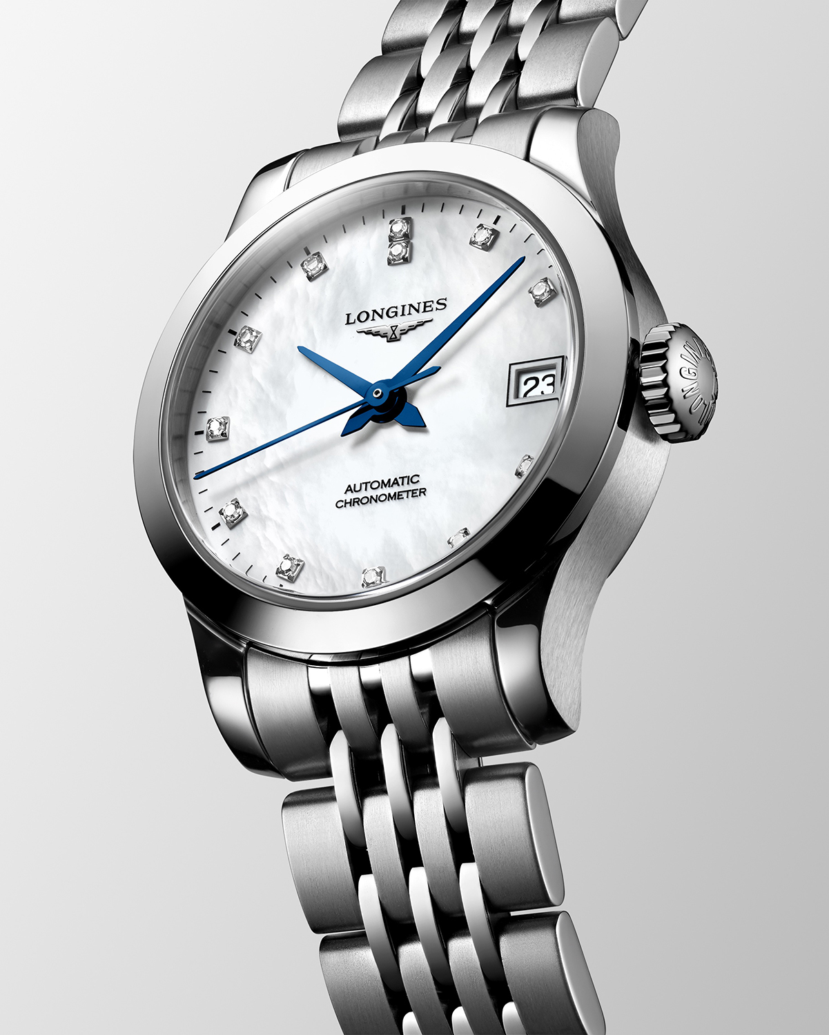 Longines Record 26mm - L2.320.4.87.6 - Bilde 2