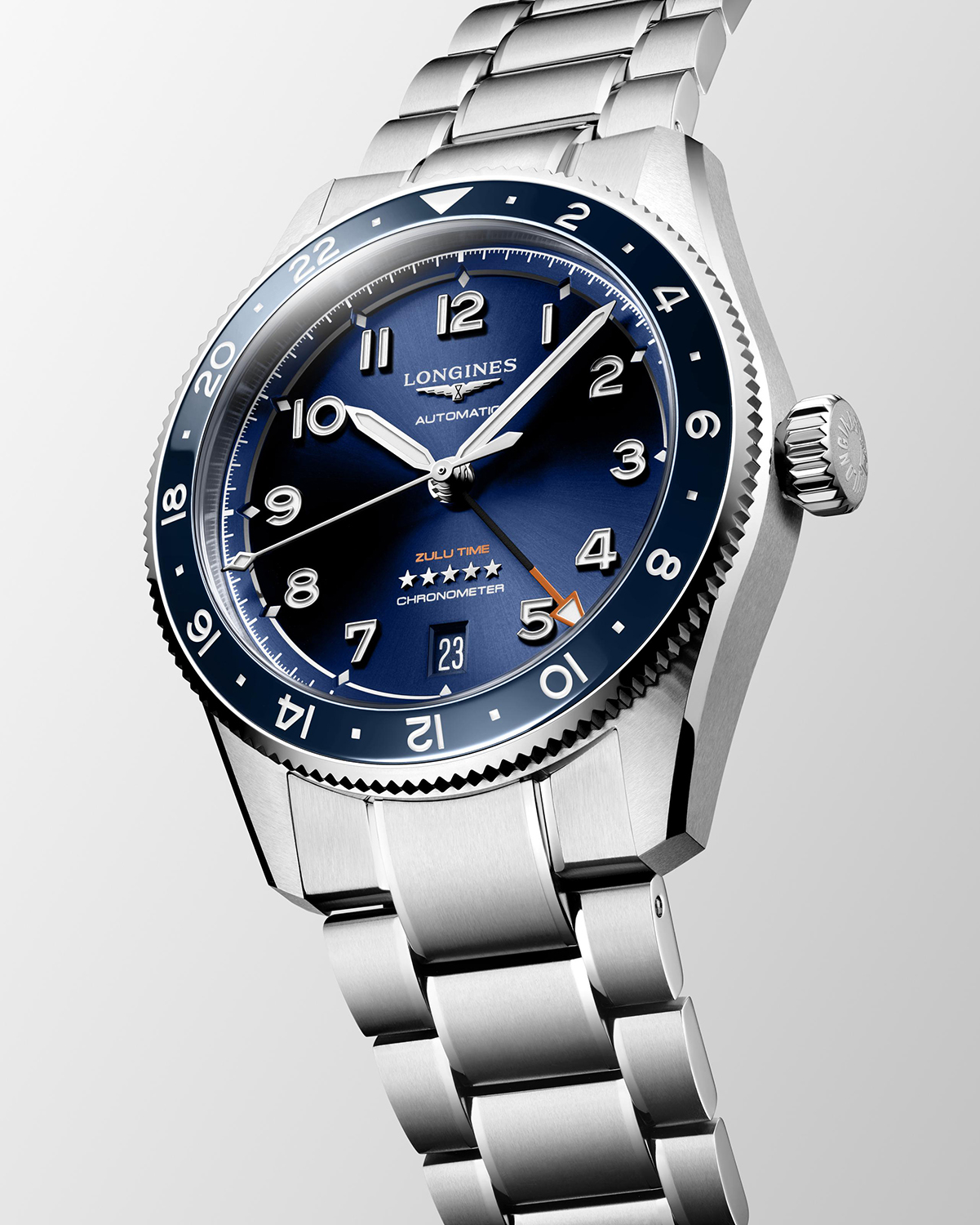 Longines Spirit Zulu Time GMT 39mm - L3.802.4.93.6 - Bilde 2