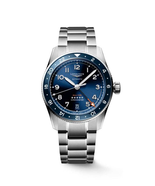 Longines Spirit Zulu Time GMT 39mm - L3.802.4.93.6