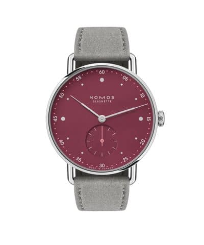 NOMOS Glashütte Metro 33 Muted Red
