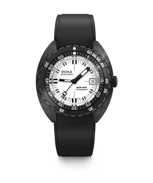 Doxa Sub 300 Carbon Whitepearl 42.5mm - 822.70.011.20
