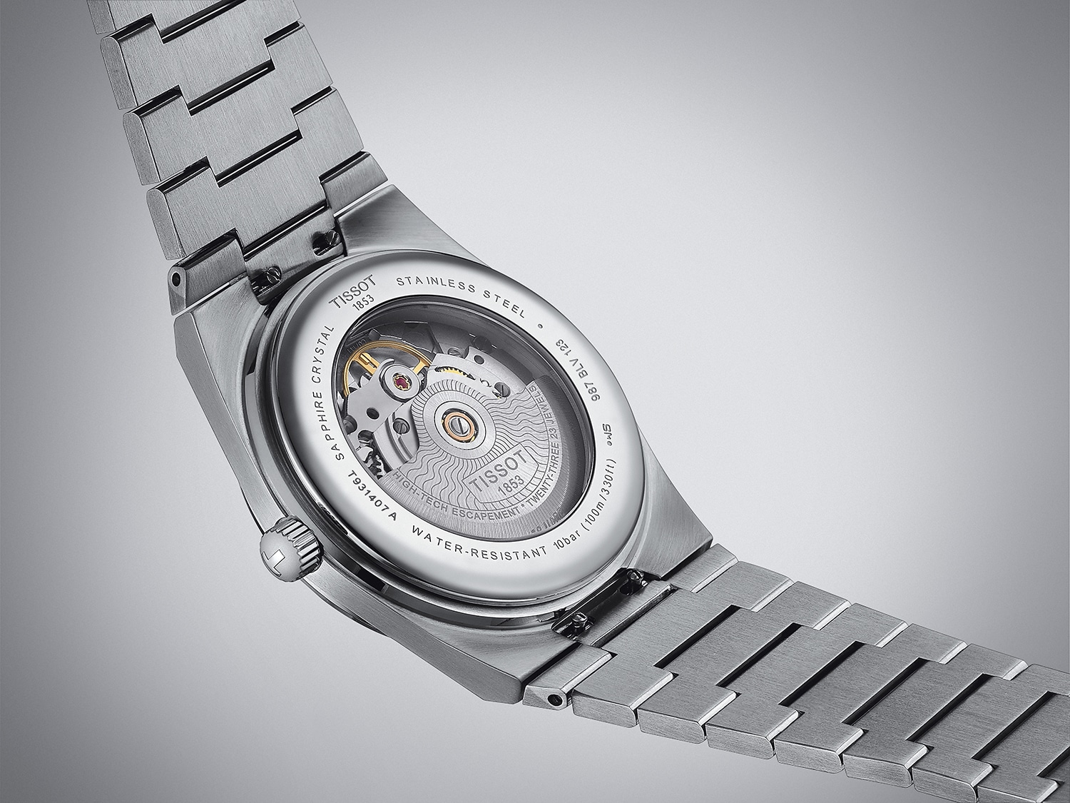 Tissot PRX Powermatic 80 Steel & 18K Gold - T931.407.41.291.00 - Bilde 5