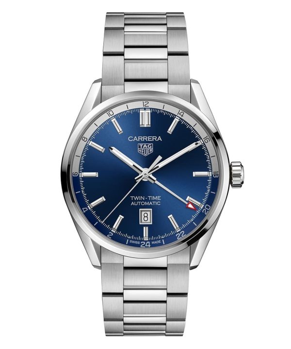 TAG Heuer Carrera Twin-Time 41mm - WBN201A.BA0640