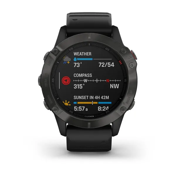 Garmin fēnix 6 Pro Sapphire Carbon Gray 47mm
